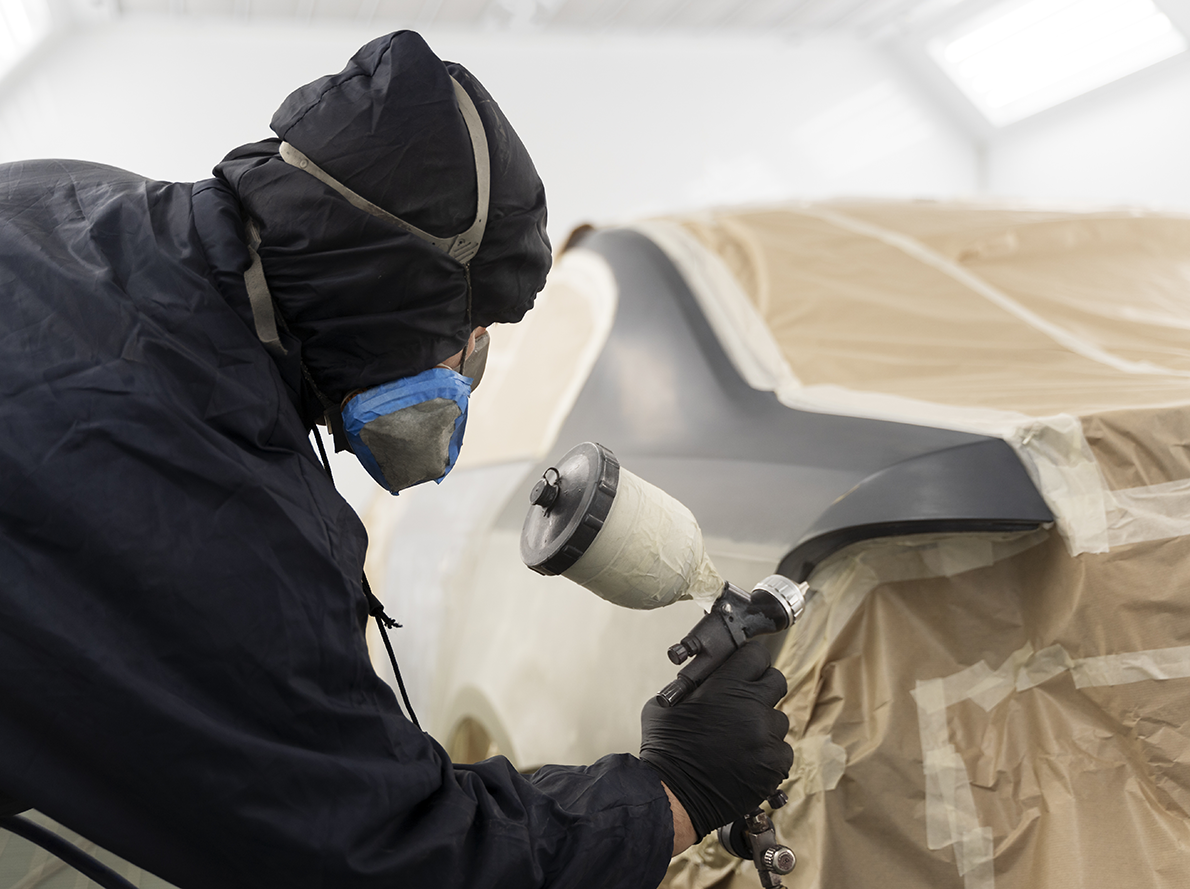Traitements de surfaces pour turbine de cabine de peinture